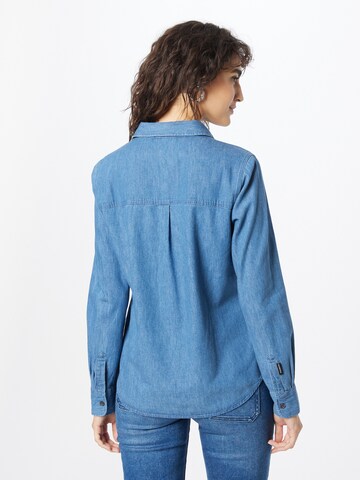 recolution Bluse 'HONEYSUCKLE'  (GOTS) in Blau