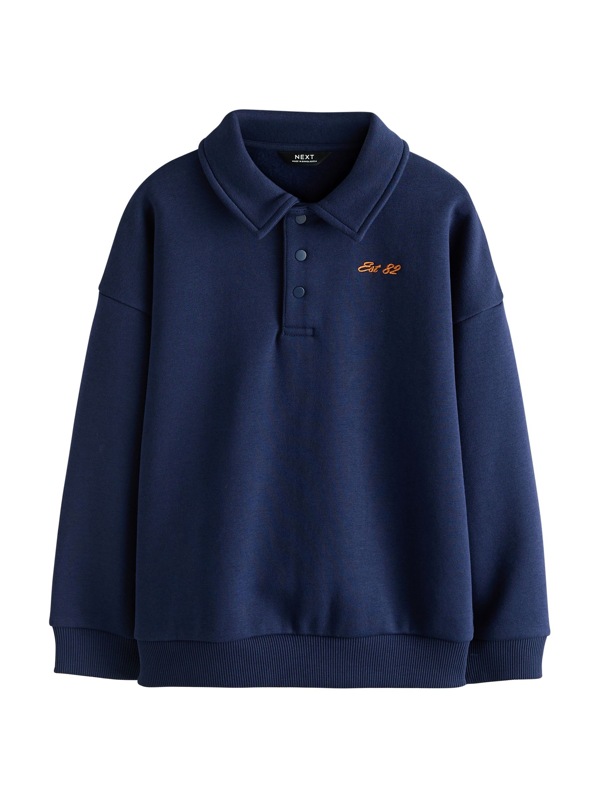 Next Sweatshirt in Blauw: voorkant