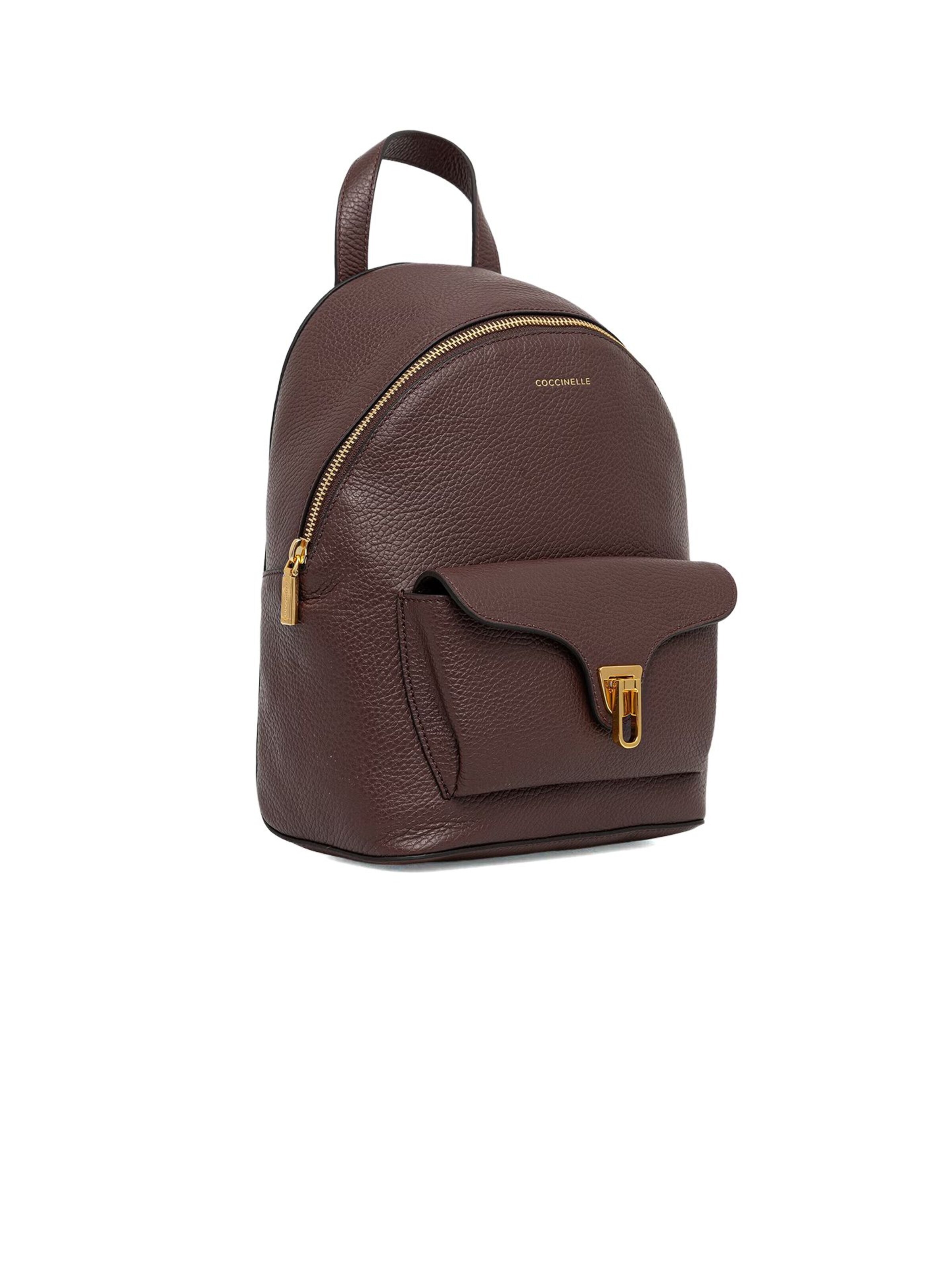Coccinelle - Bolso de mano 'Coccinelle Beat Generatio Handbag Grained Leather' en marrón