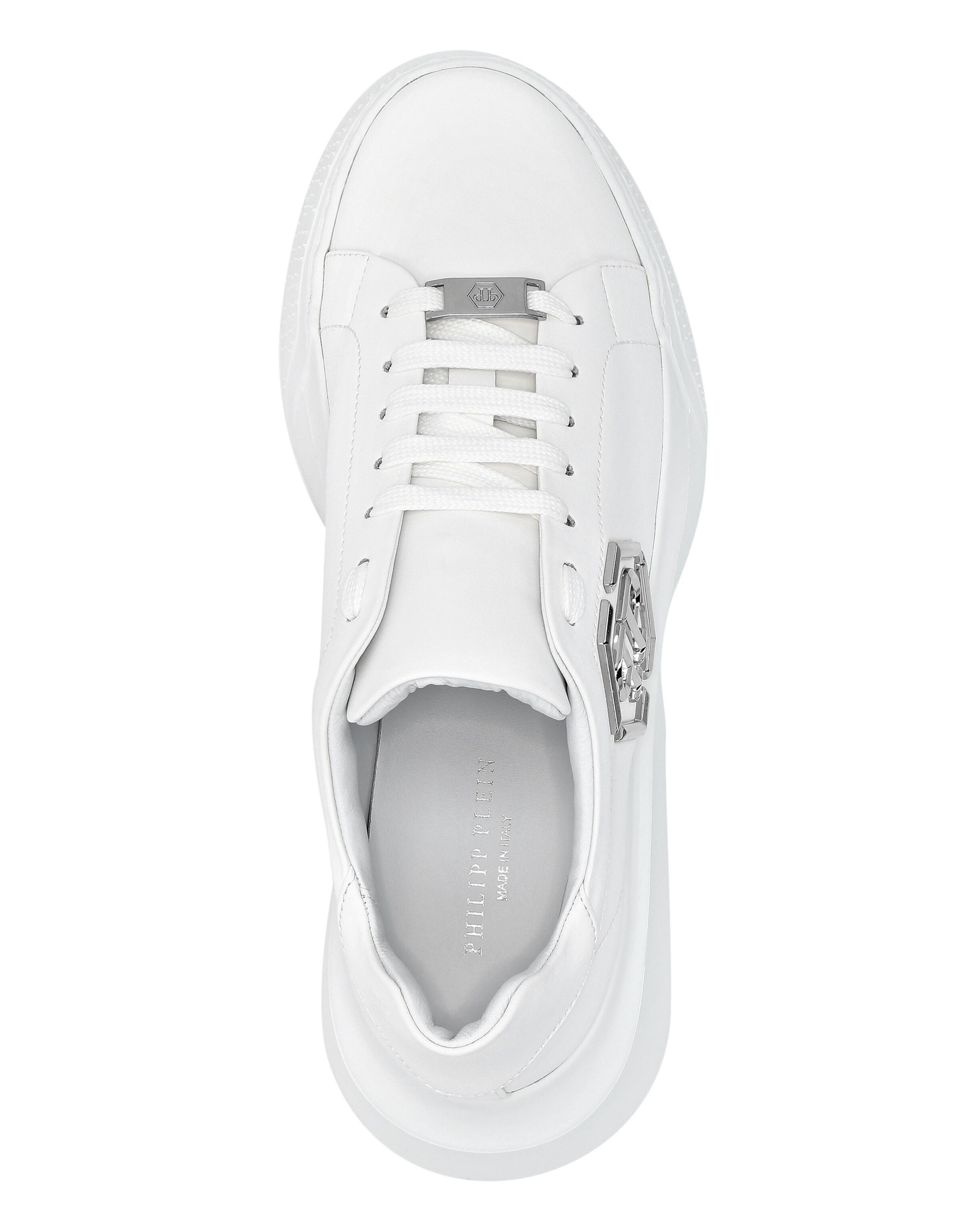 Philipp Plein Platform trainers 'Godzilla' in White