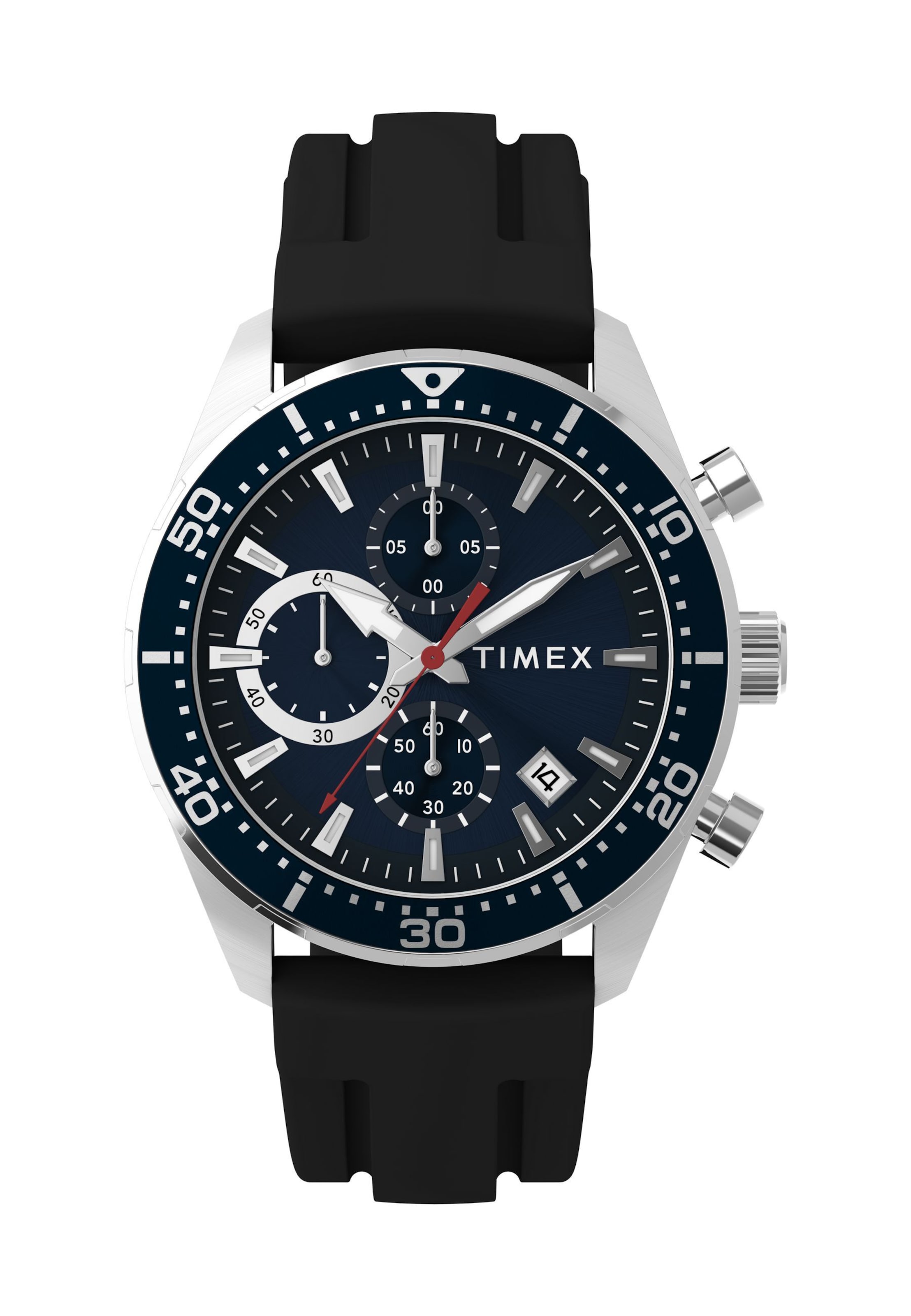 Orologio analogico di TIMEX in nero: frontale