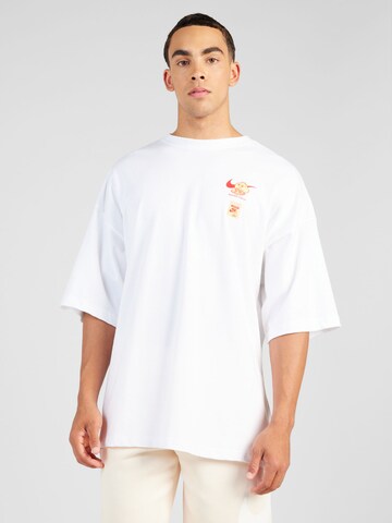 NIKE - Camiseta funcional 'Sole Food' en blanco: frente