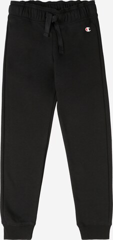 Effilé Pantalon Champion Authentic Athletic Apparel en noir : devant