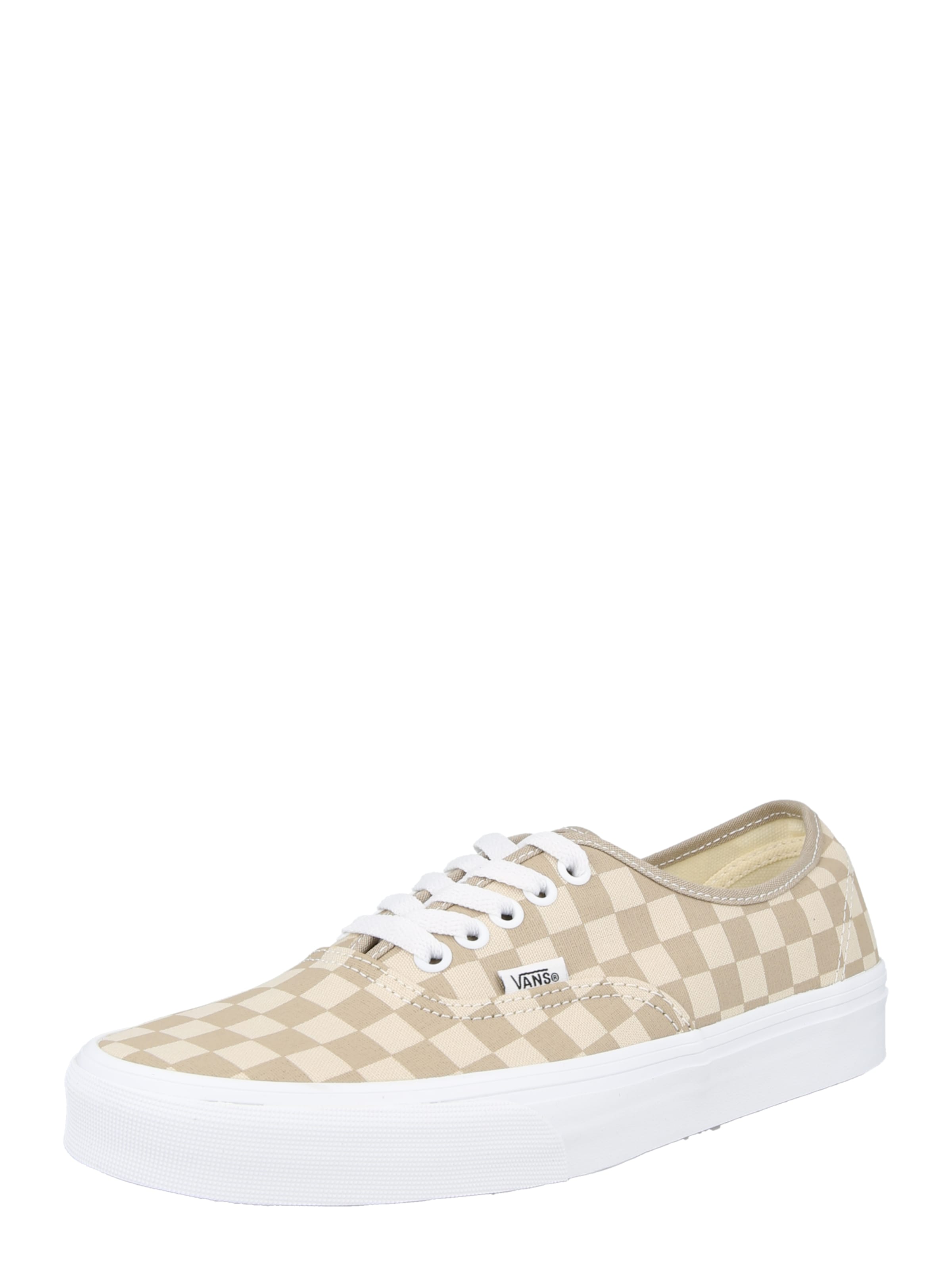 Baskets basses 'Authentic' VANS en beige : devant