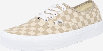 VANS Rövid szárú sportcipők 'Authentic' - bézs: elől