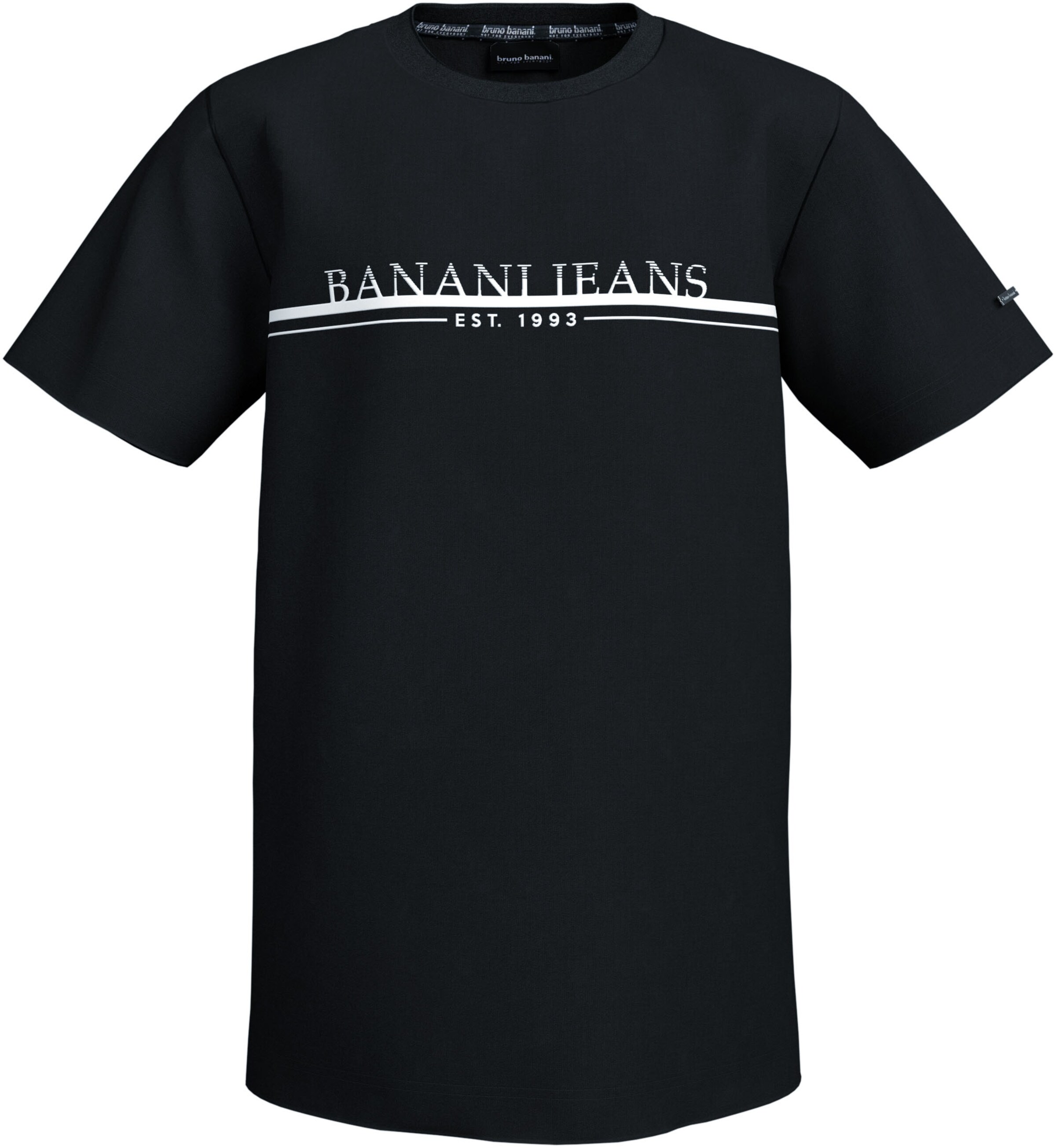 Bruno Banani LM Shirt in Black: front