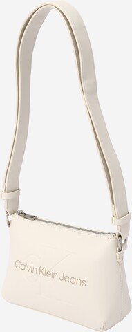 Calvin Klein Jeans - Bolso de hombro en beige