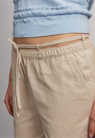 Wide leg Pantaloni di Pegador in beige
