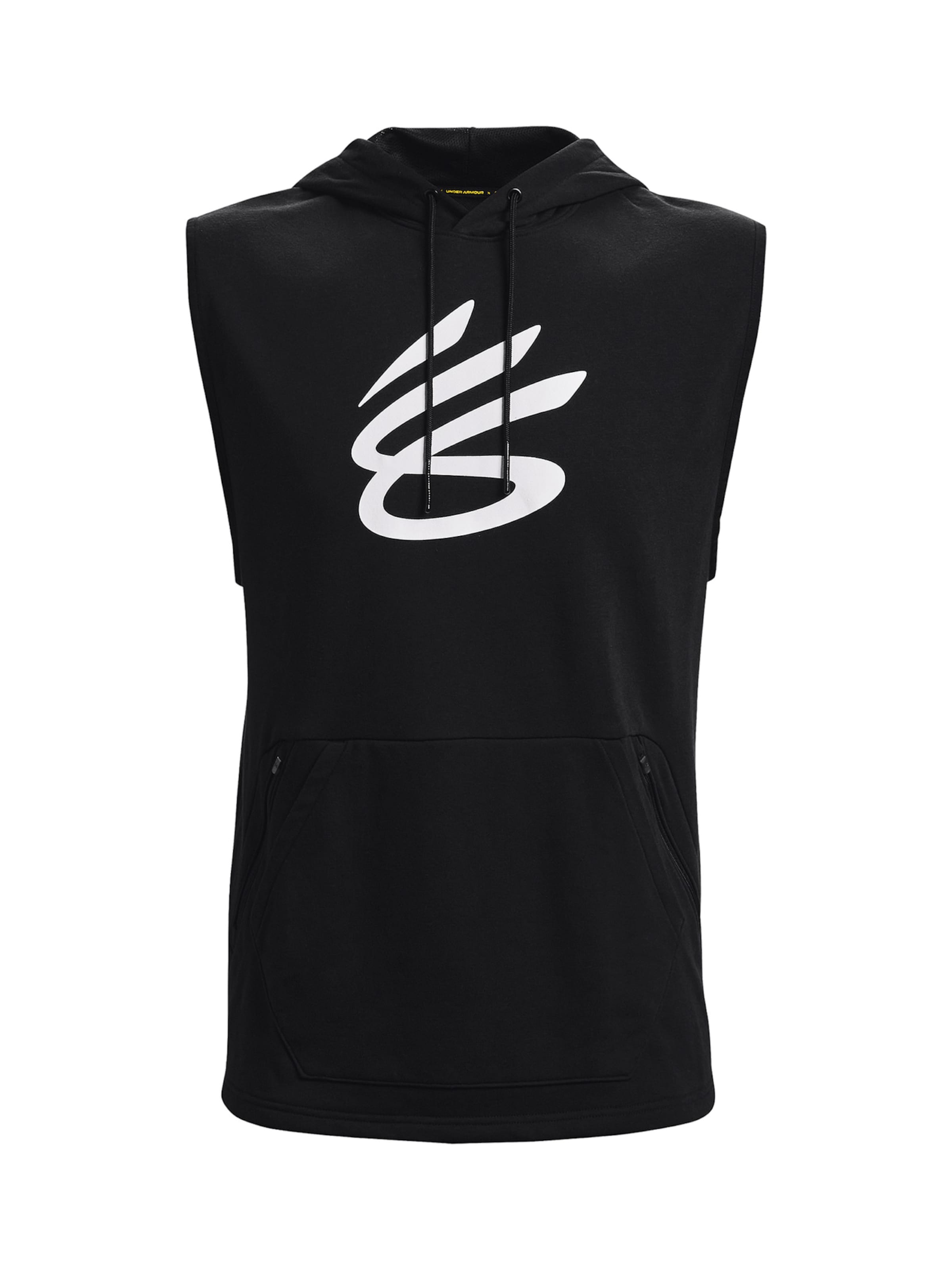 UNDER ARMOUR Funktionsshirt in Schwarz: Vorderseite