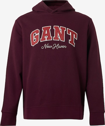 GANT Sweatshirt i röd: framsida