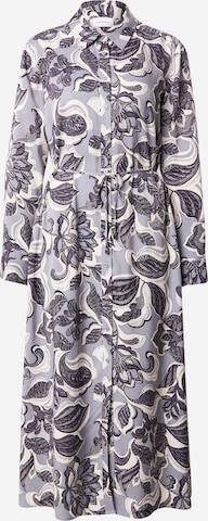 COMMAKošulja haljina - plava boja: prednji dio