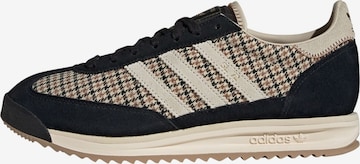 Baskets basses 'SL 72' ADIDAS ORIGINALS en noir : devant