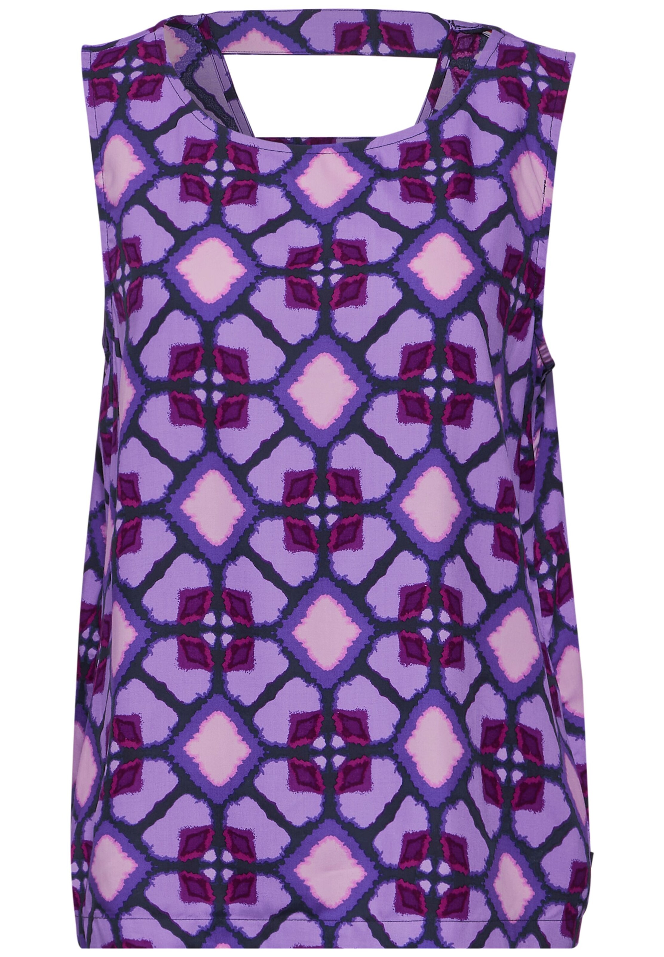 STREET ONE Bluse in Lila: Vorderseite