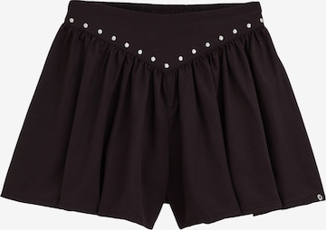 juoda WE Fashion Standartinis Kelnės: priekis