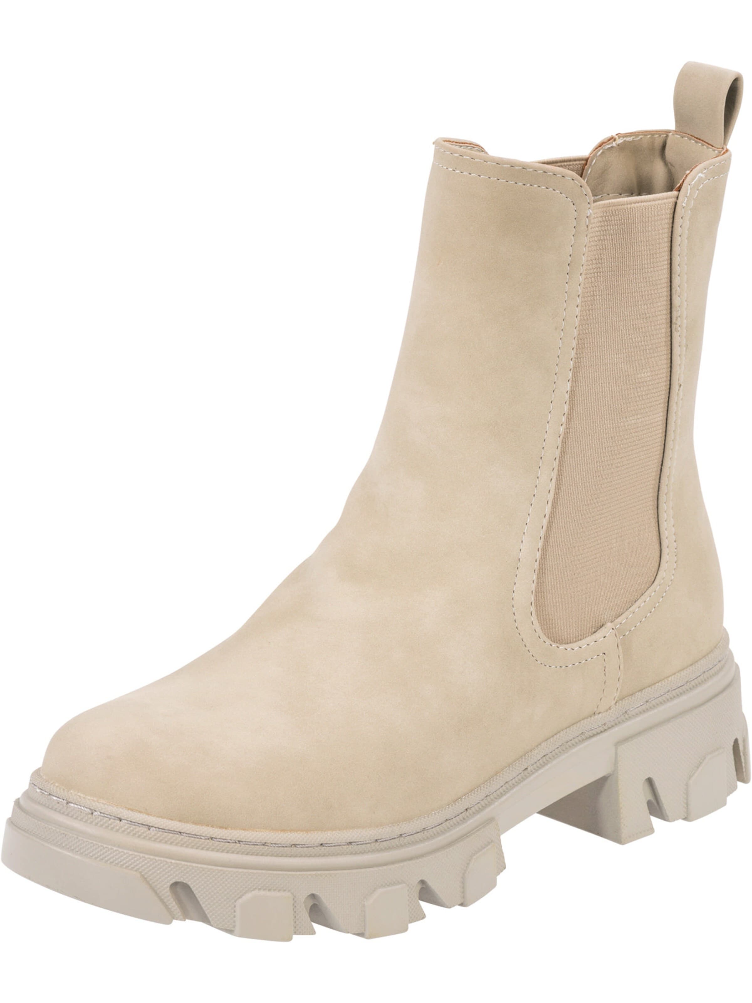 Palado Chelsea boots 'Palado Caprera' in Beige: voorkant