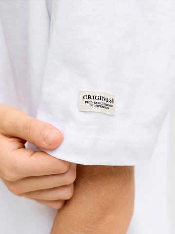 Jack & Jones Junior Majica 'JORCATSKILLS' | bela barva