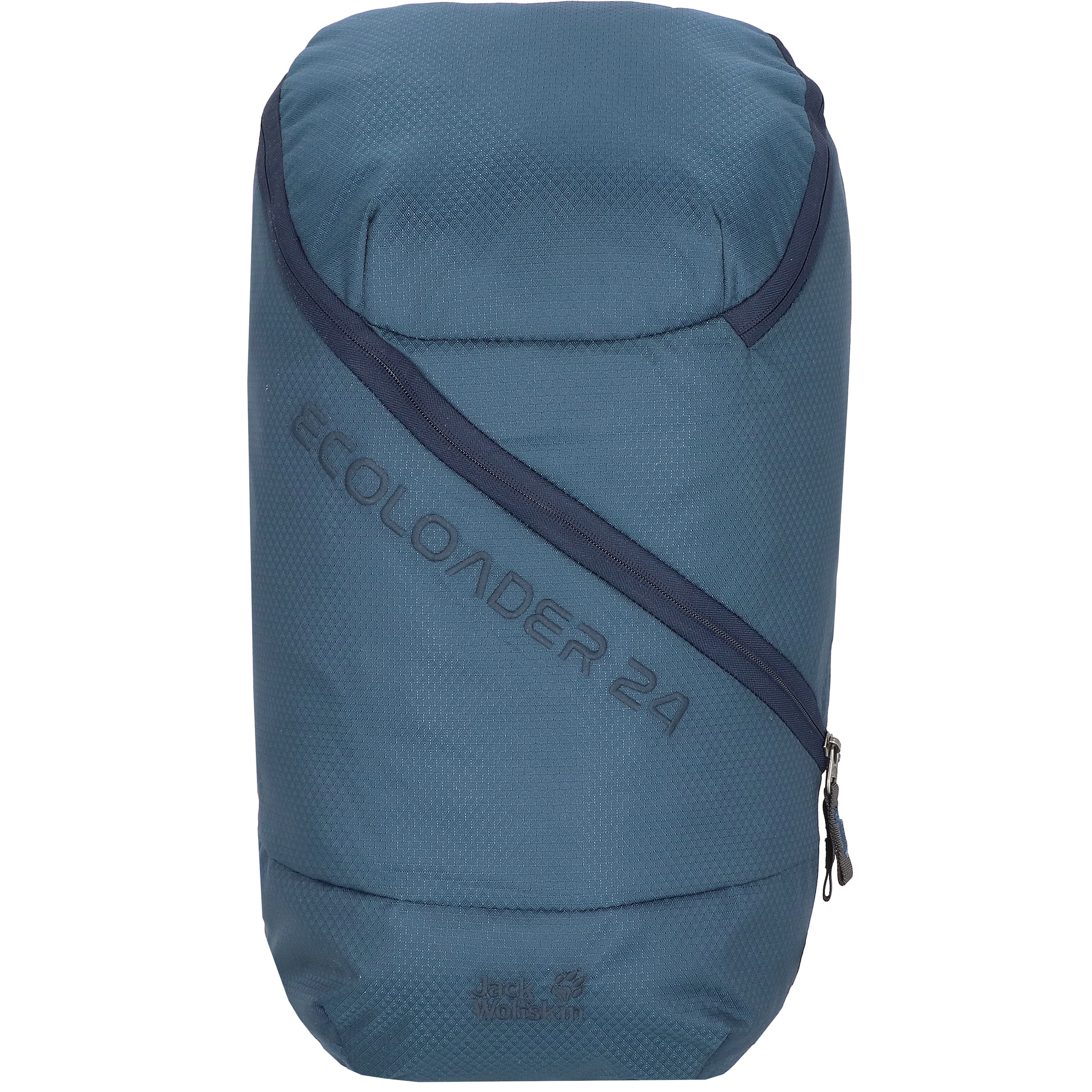 JACK WOLFSKIN Rucksack 'Ecoloader' in Blau: Vorderseite