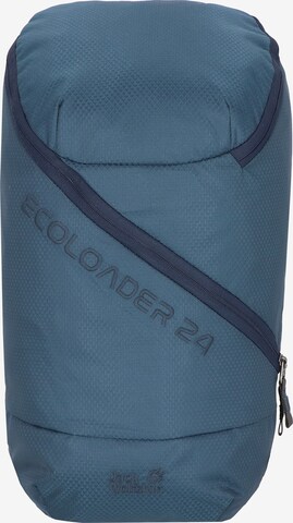 JACK WOLFSKIN Rugzak 'Ecoloader' in Blauw: voorkant