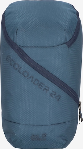 JACK WOLFSKIN Rucksack 'Ecoloader' in Blau: predná strana