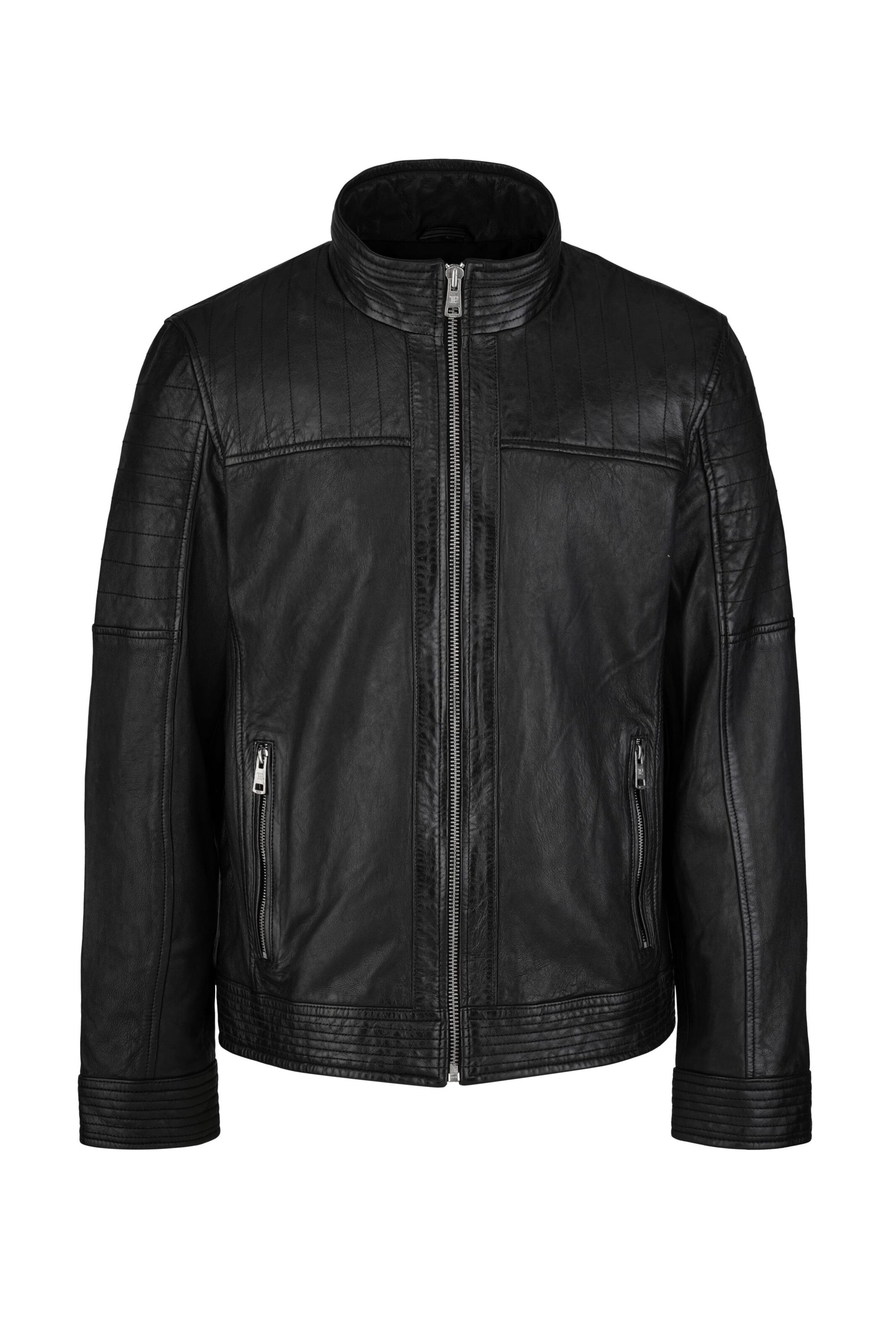 trueprodigy Övergångsjacka 'Jarno' i svart: framsida