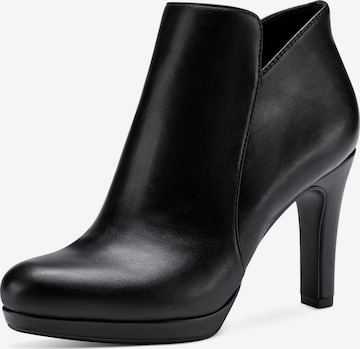 Bottines TAMARIS en noir : devant