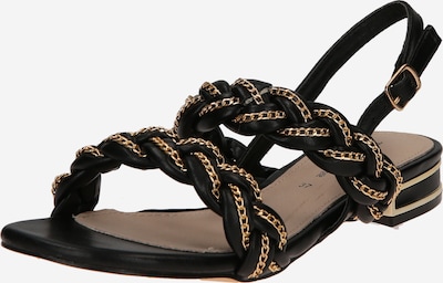 TATA Italia Remienkové sandále - zlatá / čierna, Produkt