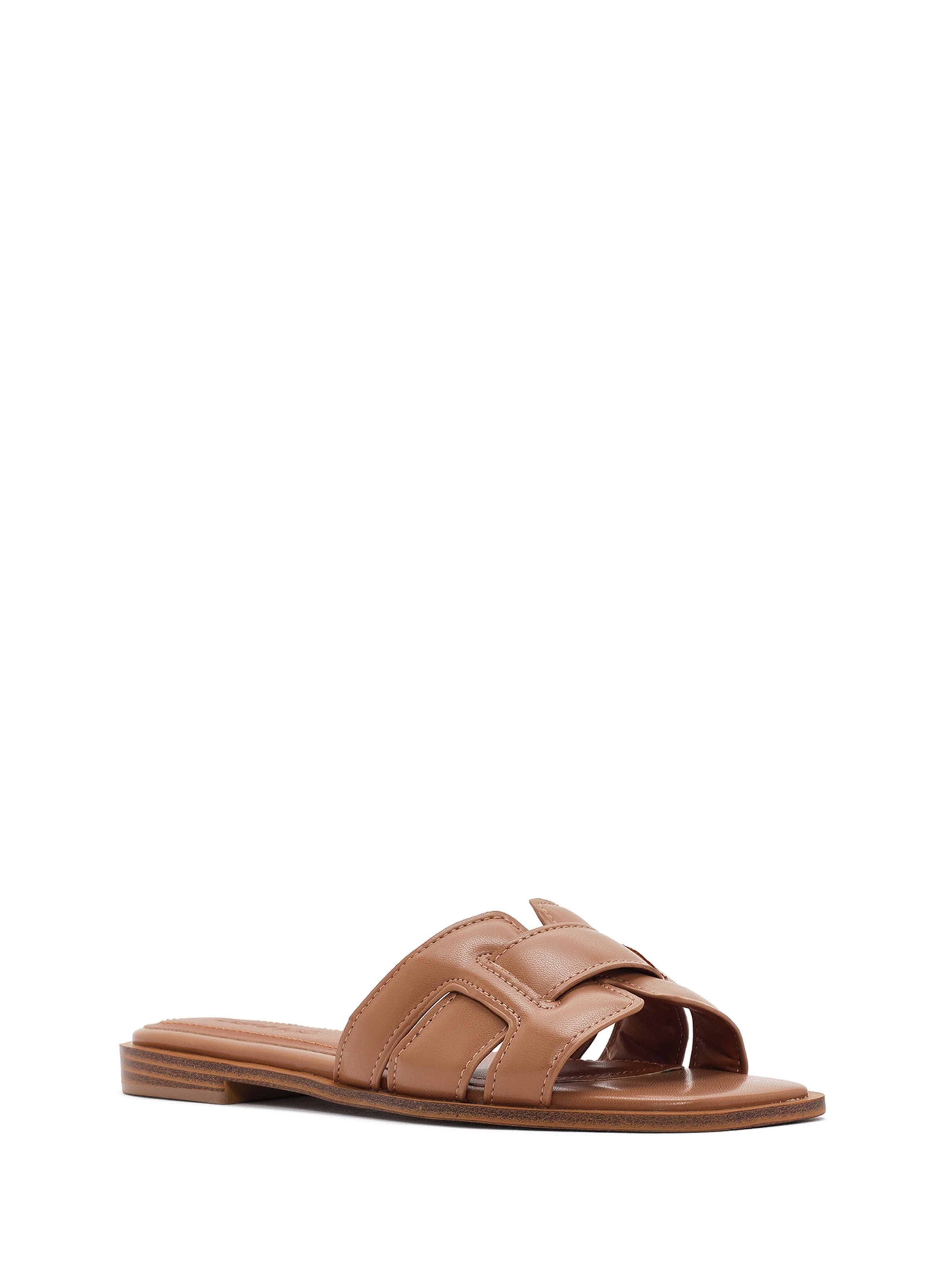 Derimod Mules in Brown: front