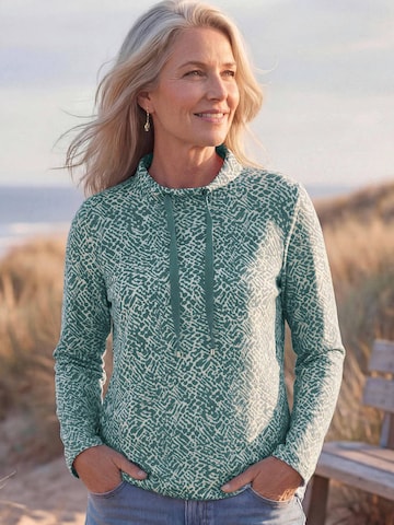 Sweat-shirt Goldner en vert