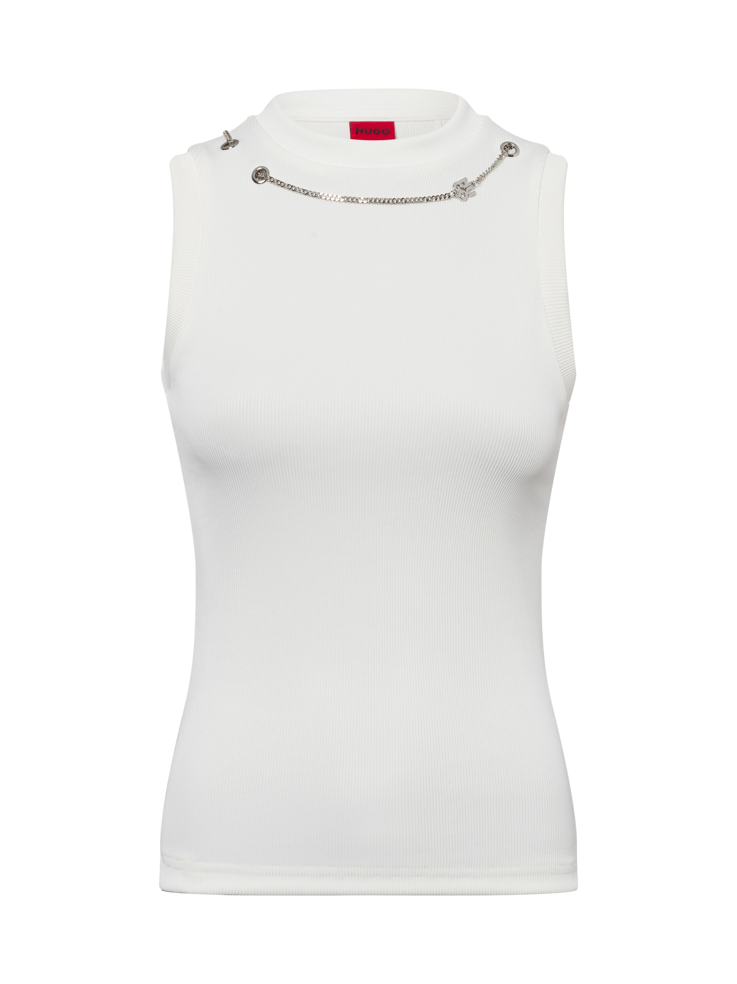 Haut 'Delanive' HUGO en blanc : devant