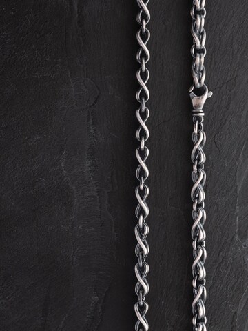 REYTEL Ketting 'CHRONOS' in Zilver