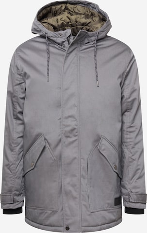 Redefined Rebel Between-Seasons Parka 'Henri' in Grey: front