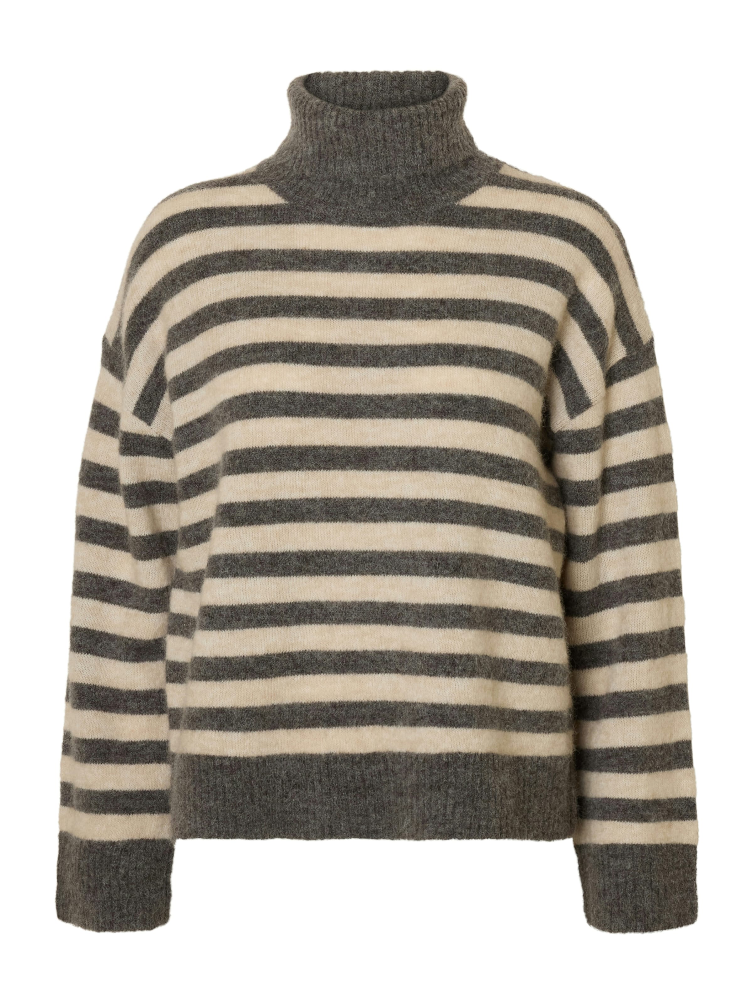 SELECTED Pullover 'SLFLulu' in Grau: Vorderseite