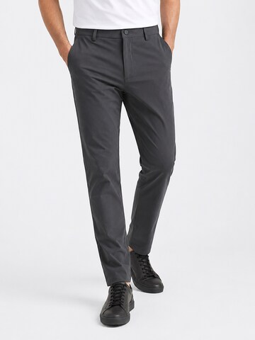ALLTHEMEN Regular Traditional Pants 'Feder' in Grey