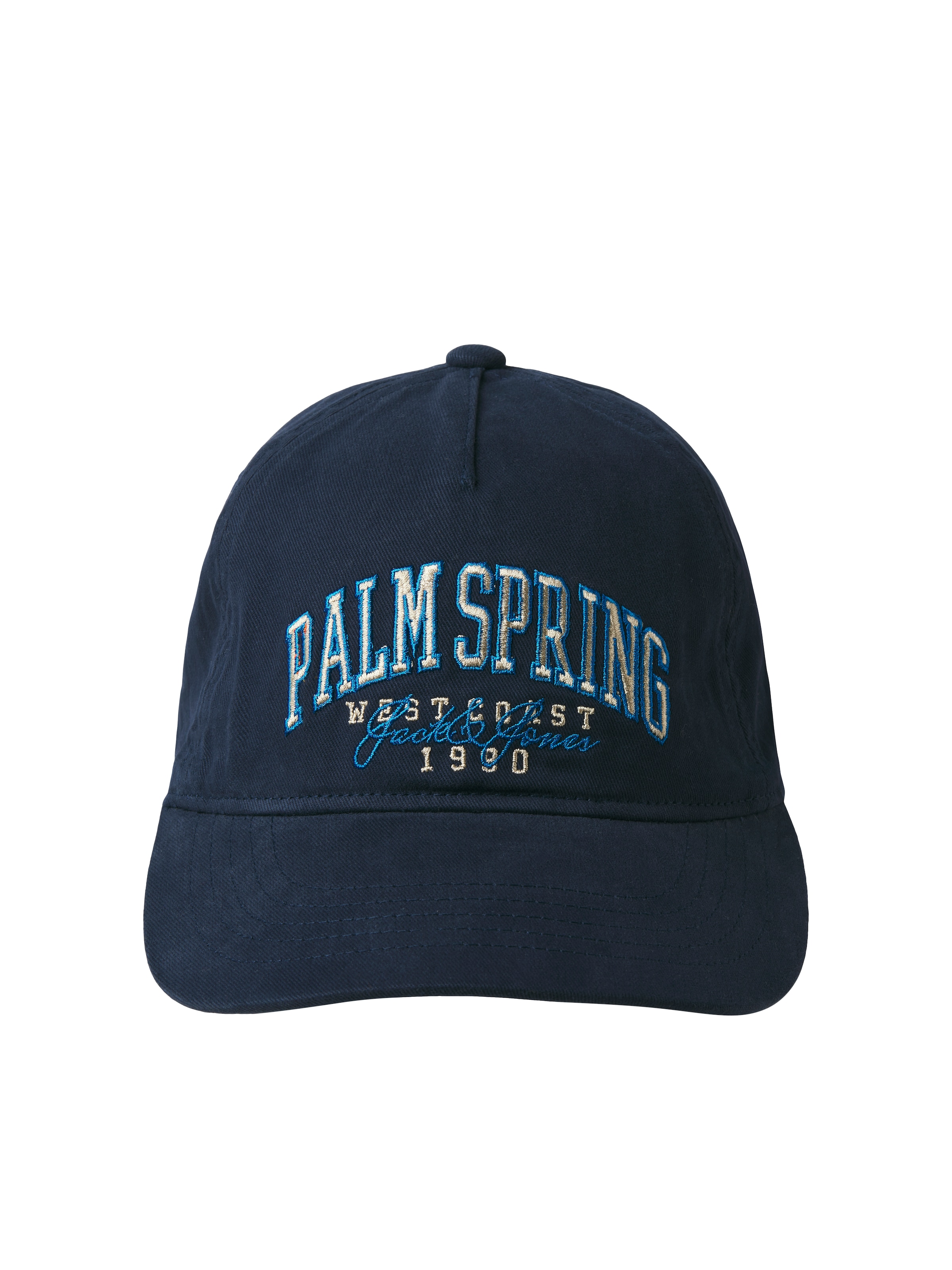 JACK & JONES Cap 'JACPalme' in Blue: front