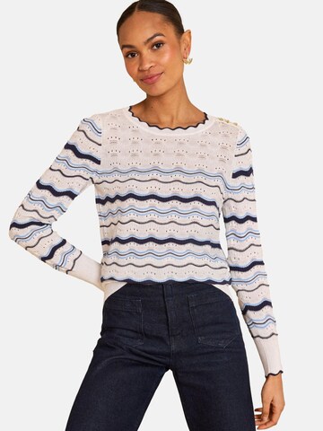 love & roses Pullover in Blau: Vorderseite