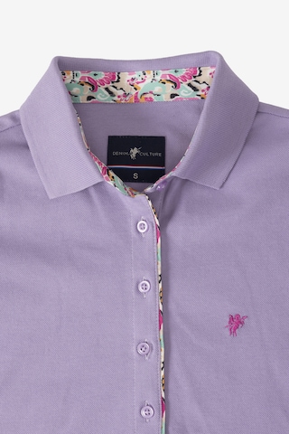 T-shirt 'Devana' DENIM CULTURE en violet