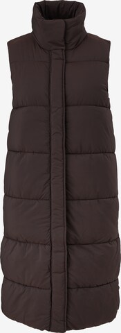 Gilet s.Oliver BLACK LABEL en marron : devant