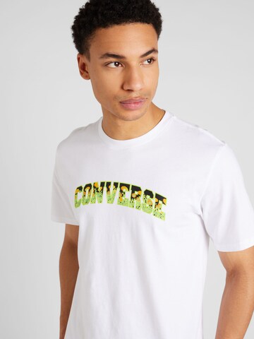 CONVERSE T-shirt i vit