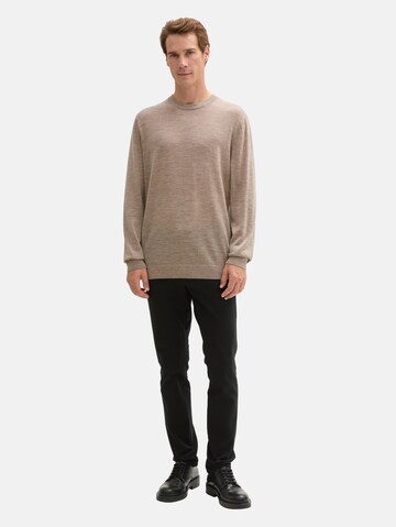 TOM TAILOR Trui in Bruin