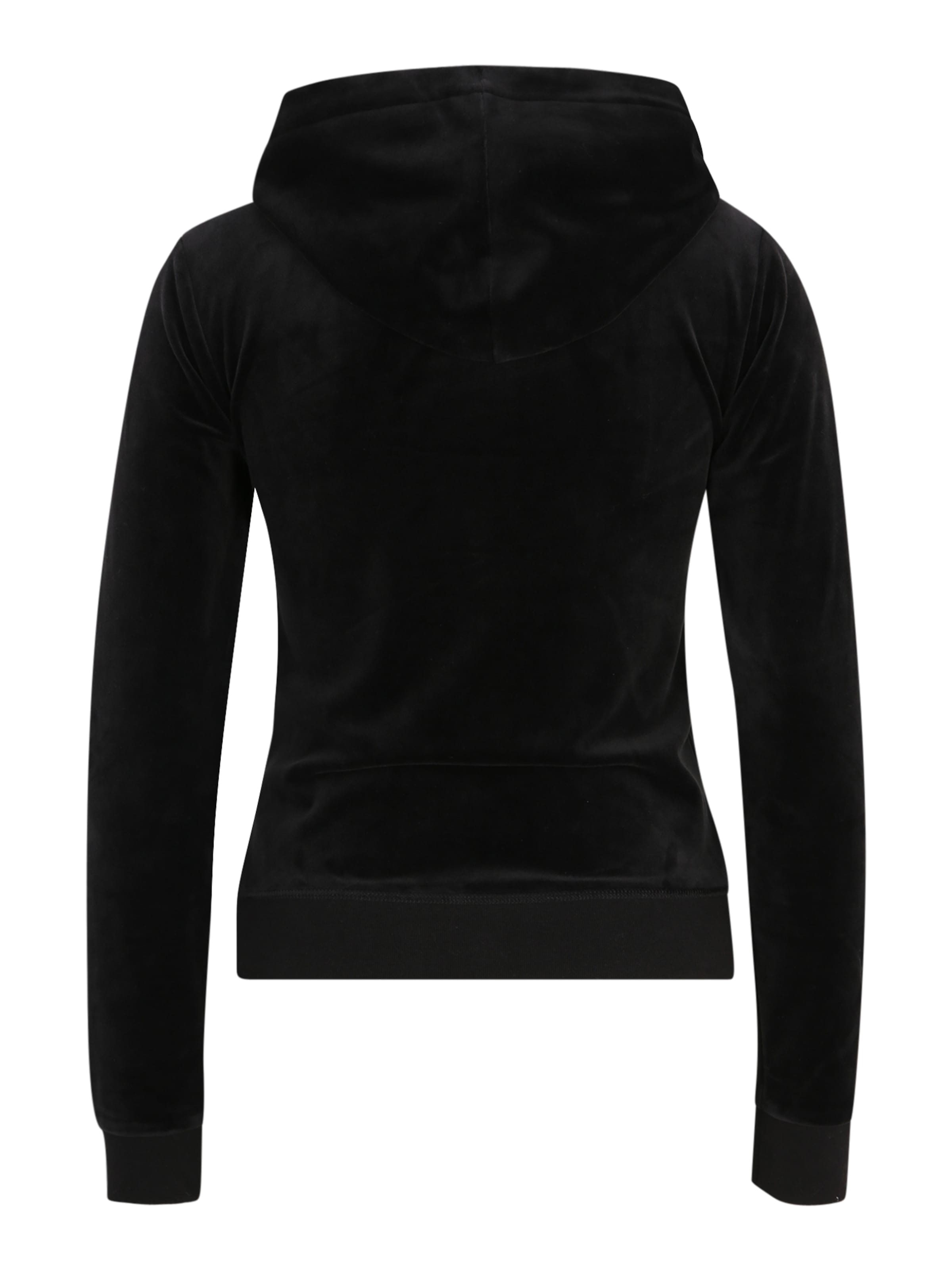 Juicy Couture Tall Кофта на молнии 'ROBERTSON' в Черный