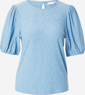 VILA Blouse in Blue: front