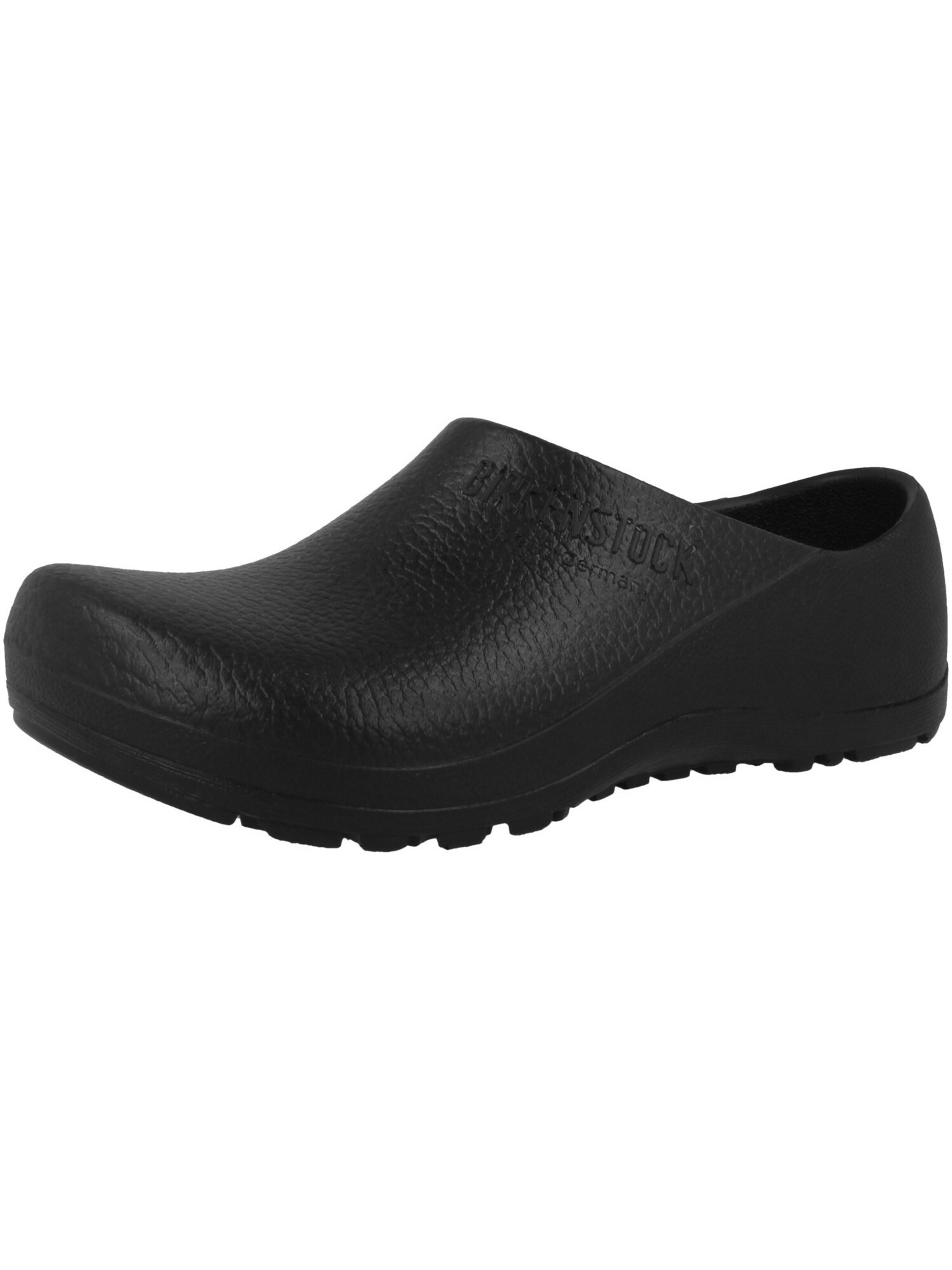 BIRKENSTOCK Clogs 'Profi' in Schwarz: Vorderseite