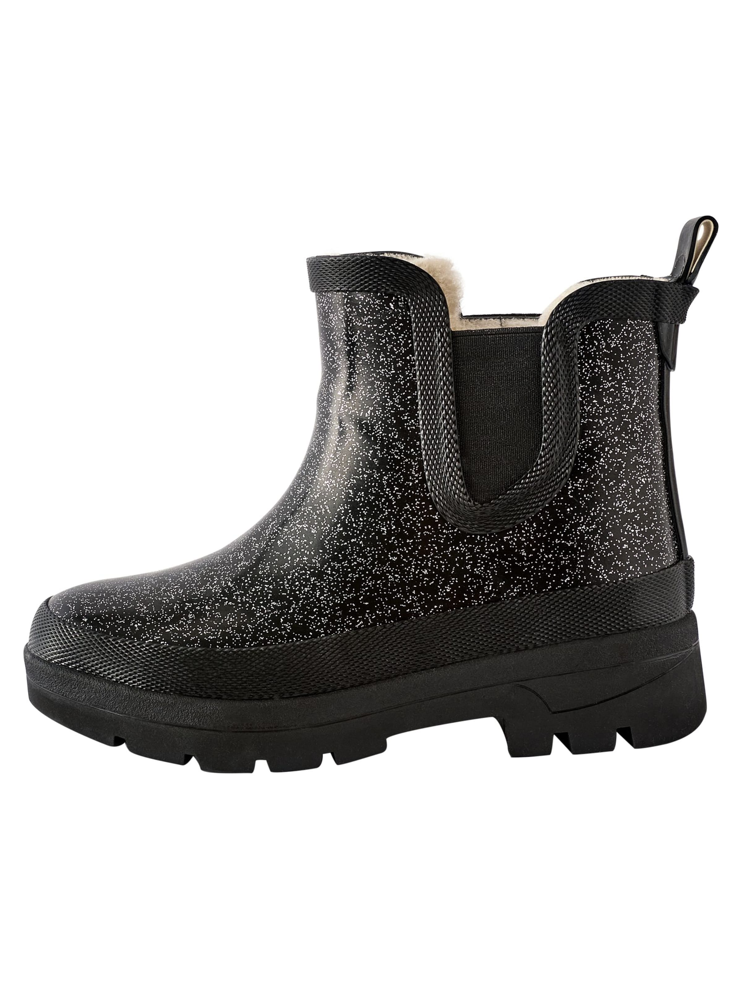 Next Gumicsizmák - fekete: elől