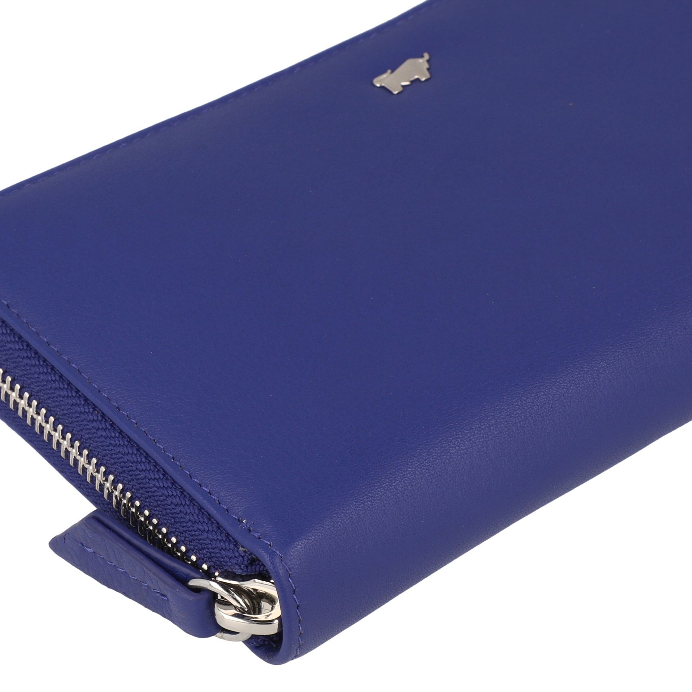 Braun Büffel Wallet 'Joy' in Blue