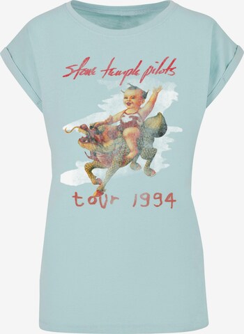 Merchcode Shirt 'Stone Temple Pilots - Tour 94' in Blauw: voorkant