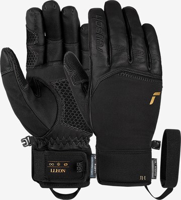 REUSCH Athletic Gloves 'Lleon R-TEX® XT' in Black: front