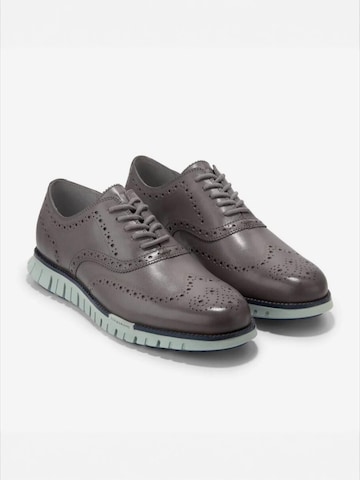 Cole Haan Schnürschuh 'ZG RMSTD WING ULINED' in Grau: Vorderseite