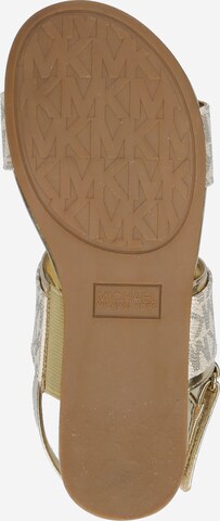 Sandales 'SYDNEY KENZIE 2' Michael Kors Kids en or