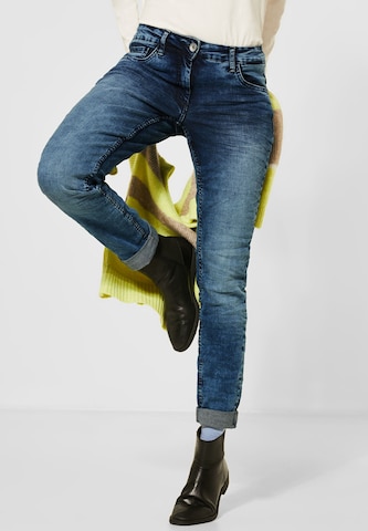 CECIL Slimfit Jeans in Blau: predná strana