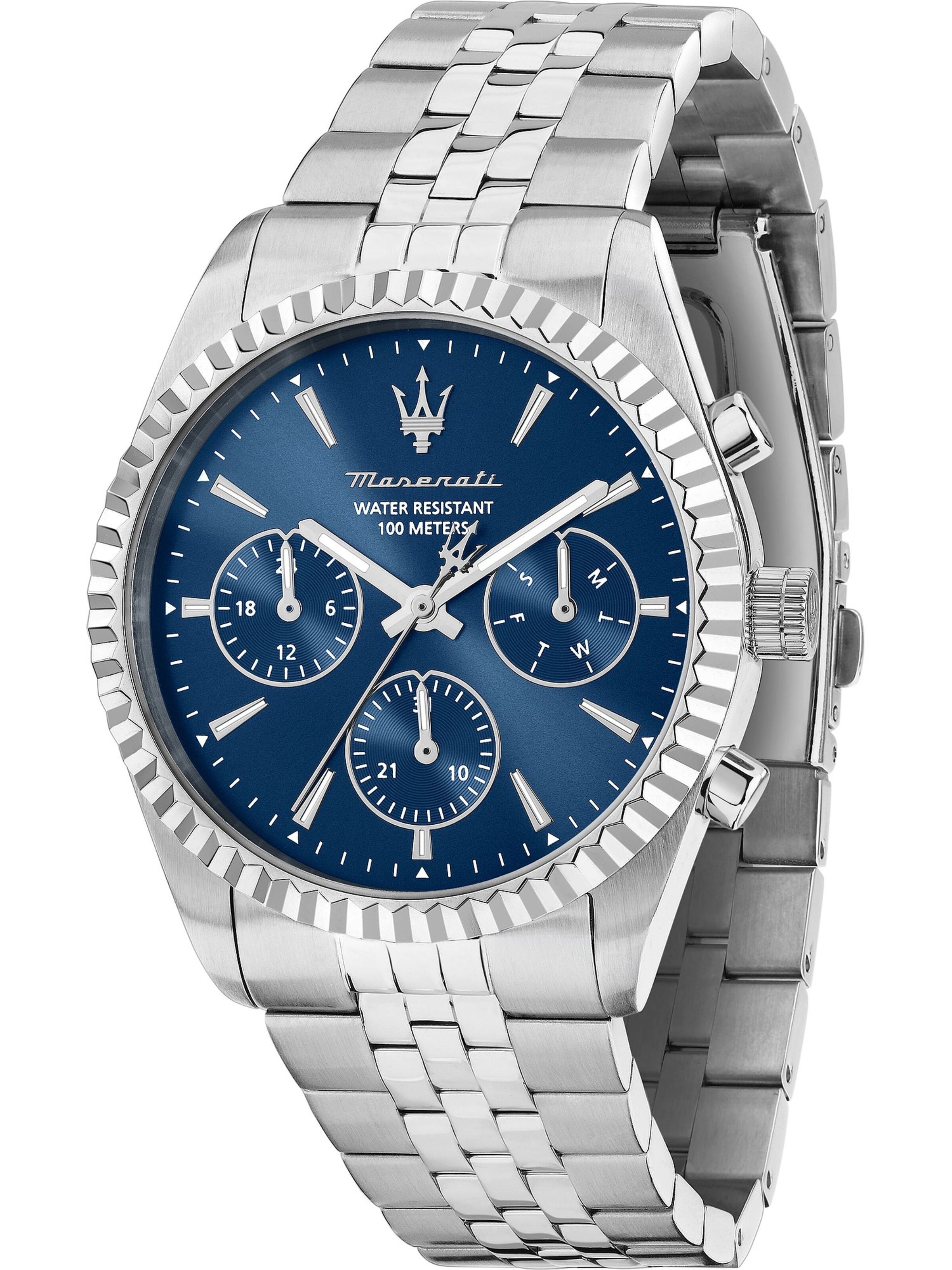 Maserati Analog watch in Blue: front